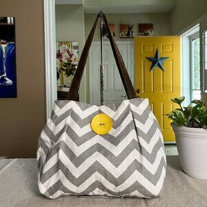 Quilted/hand-made shoulder bag - Authentic